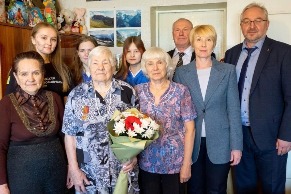 Анна Васильевна Попова родом из Советска, а сейчас живет в Лянгасове. Фото: киров.рф