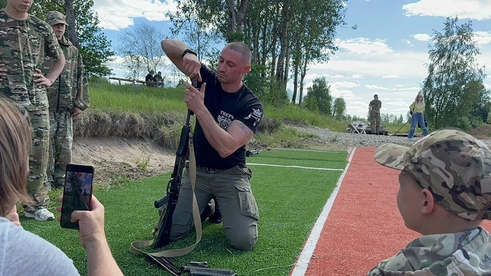 На тренировочных занятиях. Фото: архив УЦ "Наука побеждать"