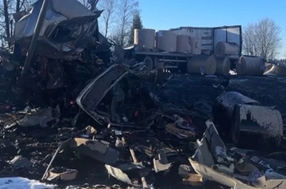 Движение по трассе М8 в Ярославской области восстановили. ФОТО: Ярославская Госавтоинспекция