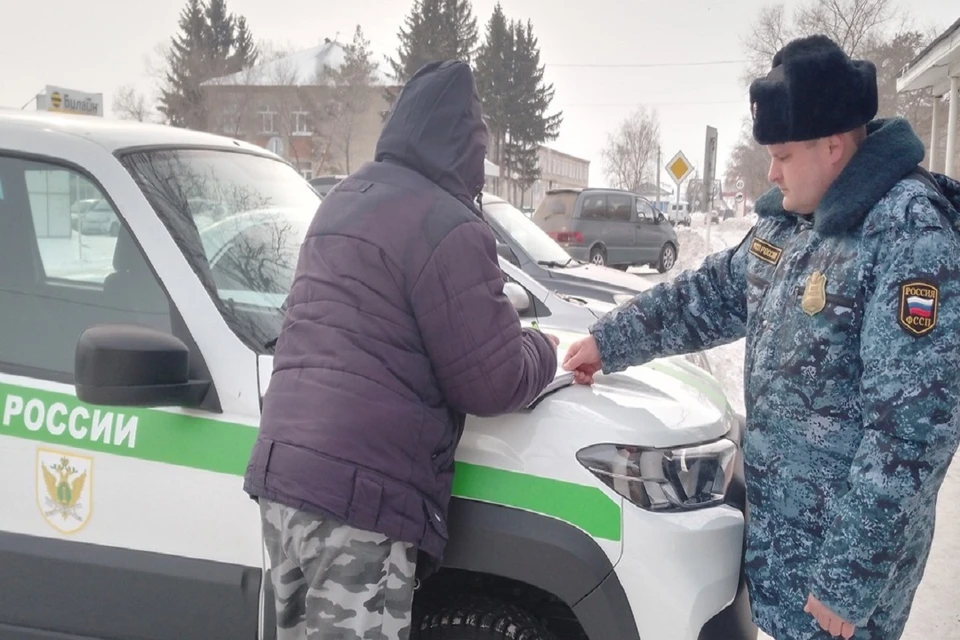 Под Новосибирском пристав нашел должника-браконьера, сменившего имя. Фото: ГУ ФССП по Новосибирской области.