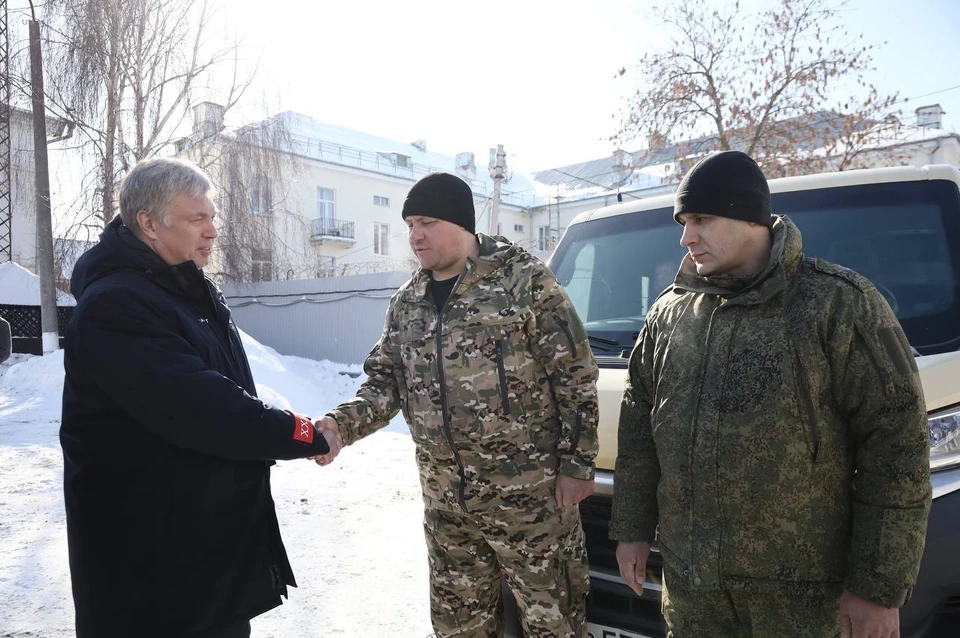 Из Ульяновска два бронированных авто отправятся в зону СВО. ФОТО: тг-канал Алексея Русских