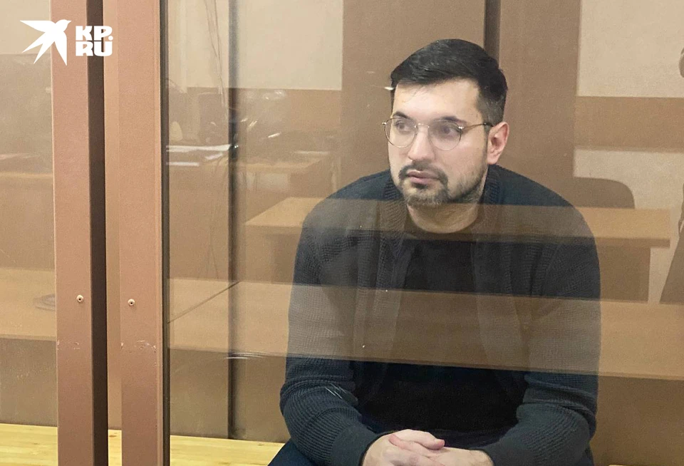 Артём Никитин в зале суда.