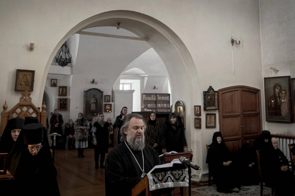 Митрополит Амвросий молился в Екатерининском монастыре. Фото: пресс-служба Тверской епархии