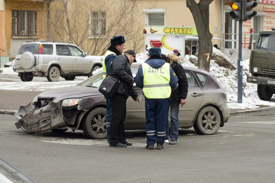 Всего за сутки в Свердловской области случилось 55 аварий