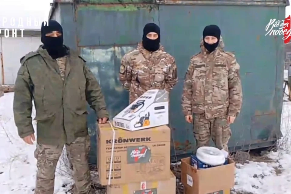 На видео мужчины уверенно говорят: «Победа будет за нами!». Фото и видео: Народный фронт Оренбургской области