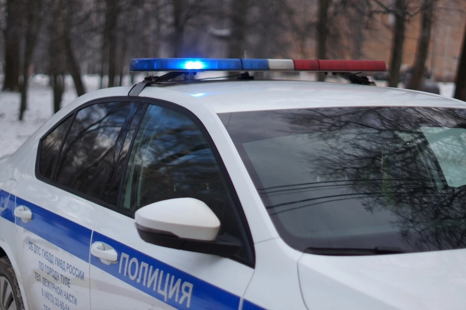 Автоледи на Kia протаранила Hyundai Solaris в центре Тулы