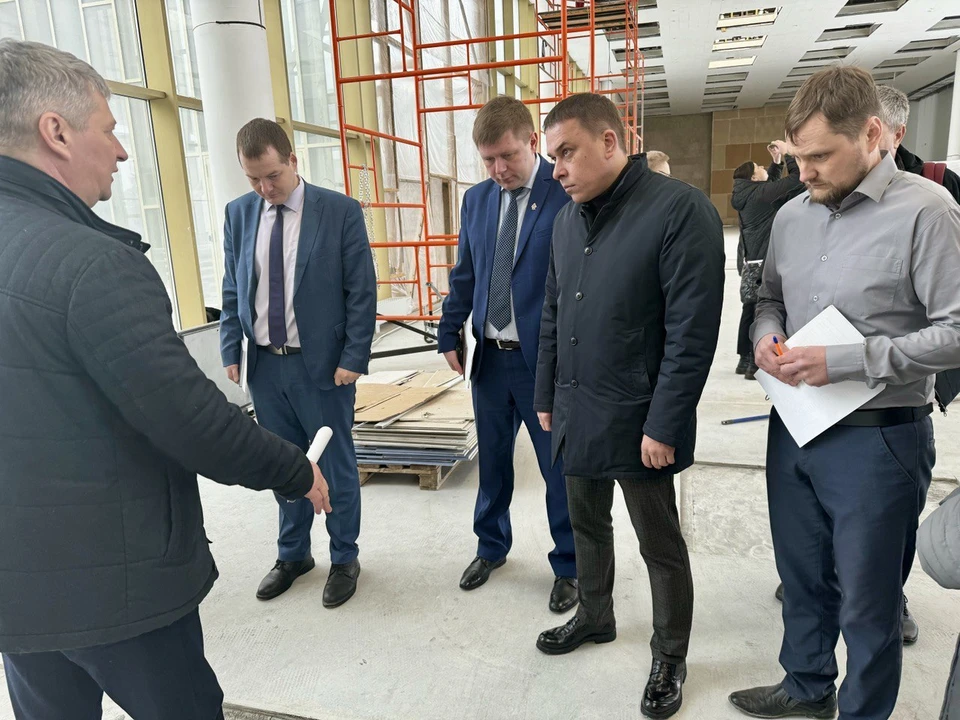 Ежедневно на объекте работает порядка 90 человек
