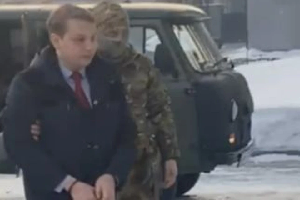 Момент задержания. Скриншот видео УФСБ России