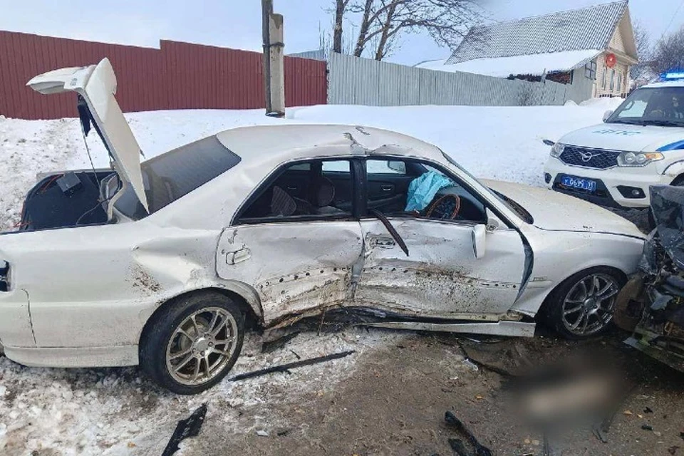 Пострадавшую женщину увезли в больницу. Фото: Госавтоинспекция Удмуртии