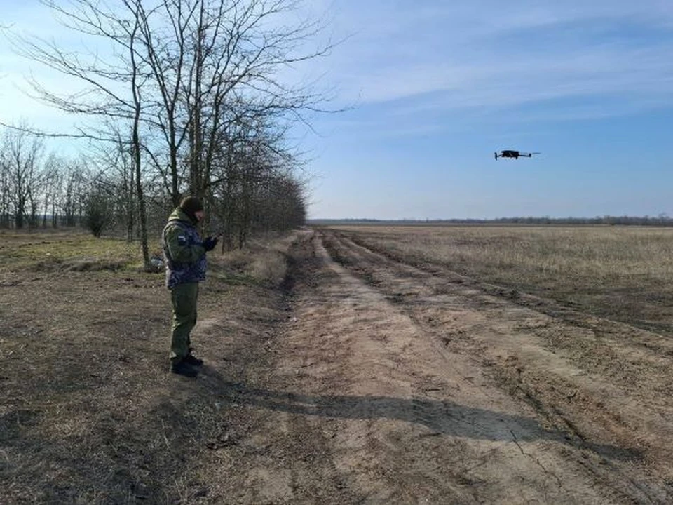 Занятия проводились на военном полигоне