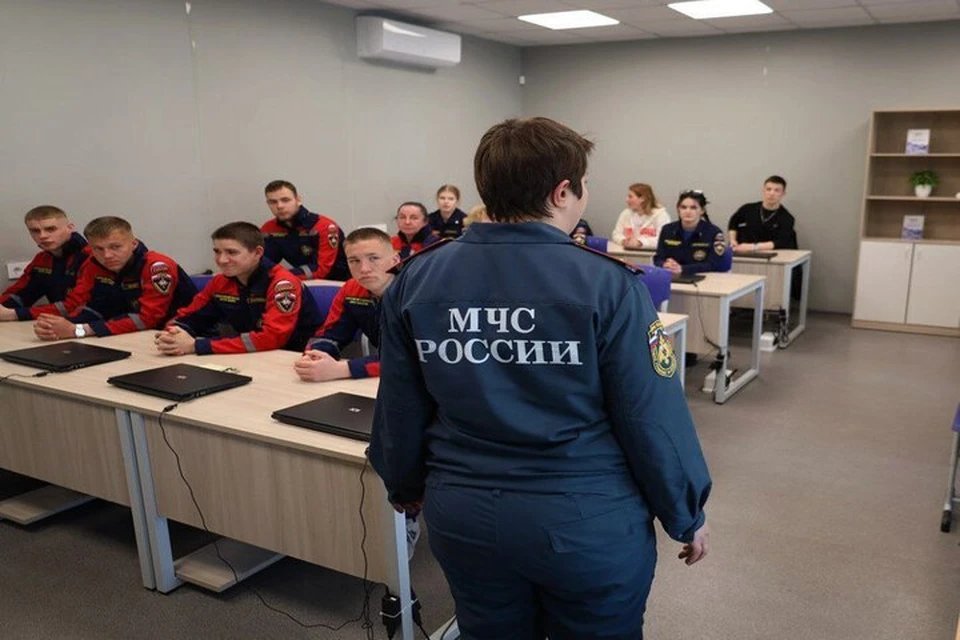 Херсонские студенты-спасатели провели соревнования на звание сильнейших. Фото: Херсонское региональное отделение ВСКС