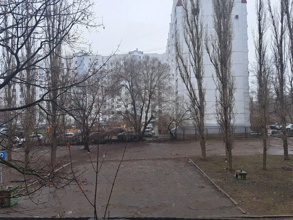 Снег очень быстро тает