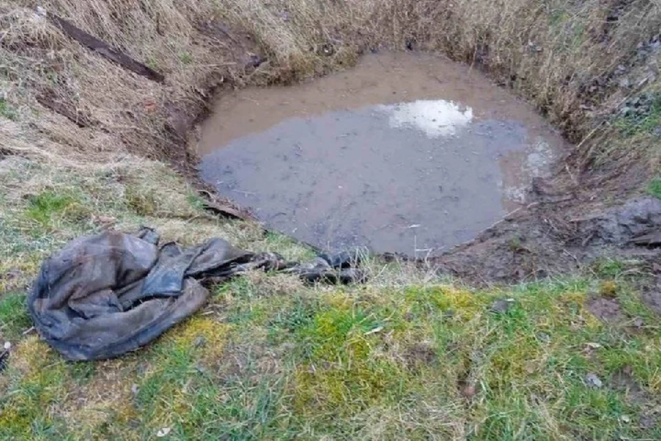 Женщина нашла мужа утонувшим в яме с водой. Фото: ОСВОД Беларуси.