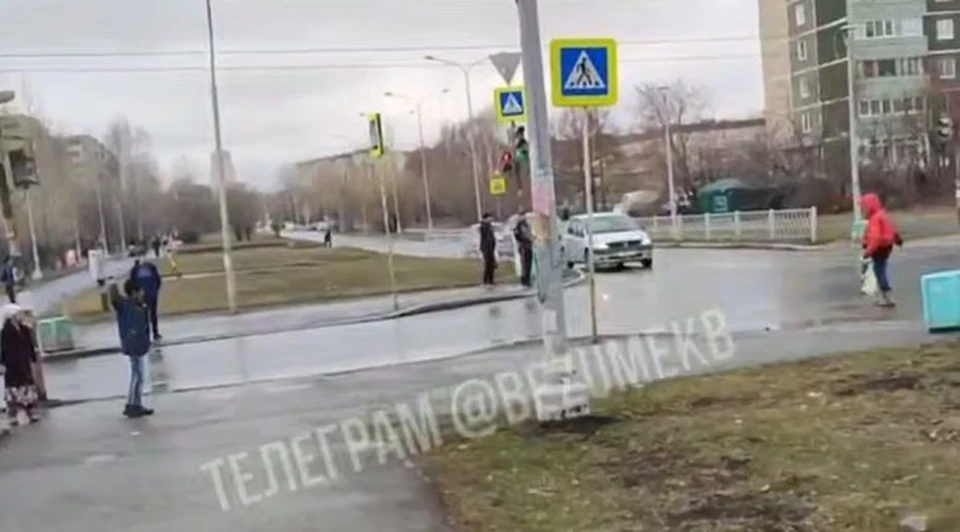 Фото: Скриншот с видео tg-канала "Безумный Екб"