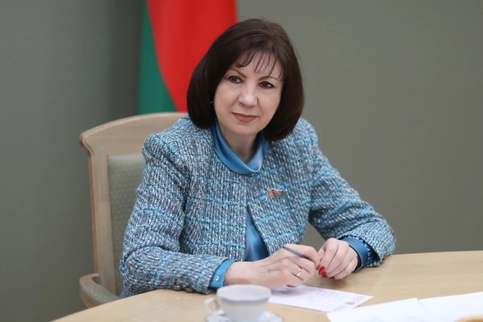 Глава Совета Республики Кочанова проведет личный прием белорусов 10 апреля. Фото: телеграм-канал Совета Республики