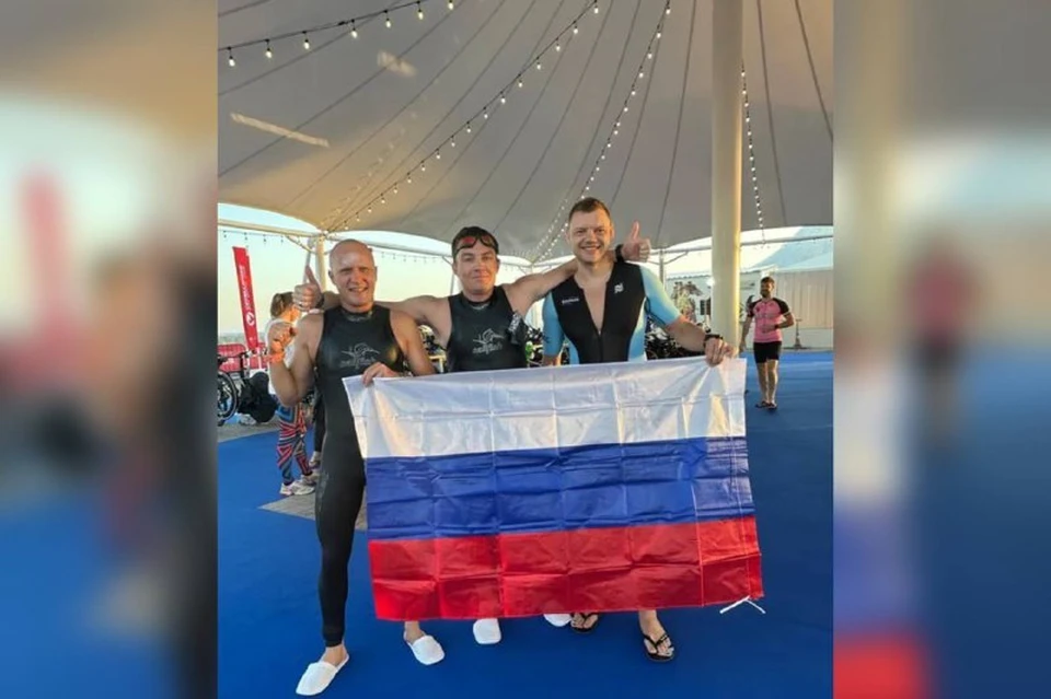 Евгений Перевалов стал серебряным призером гонки в Эмиратах. Фото: краевое минспорта