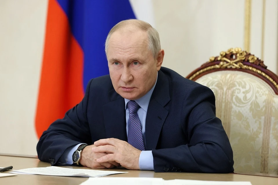 Путин провёл встречу с губернатором Московской области Воробьёвым