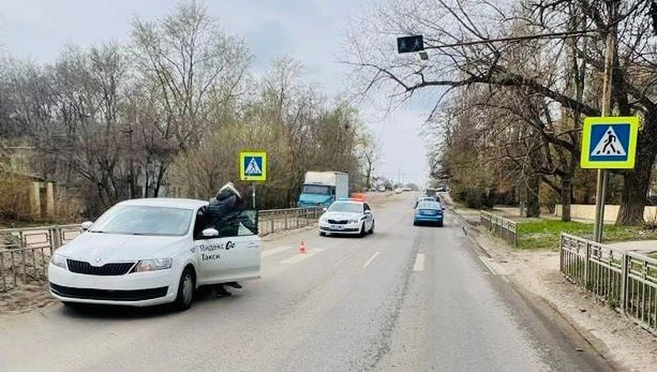 Дорога после ДТП на Беговой.