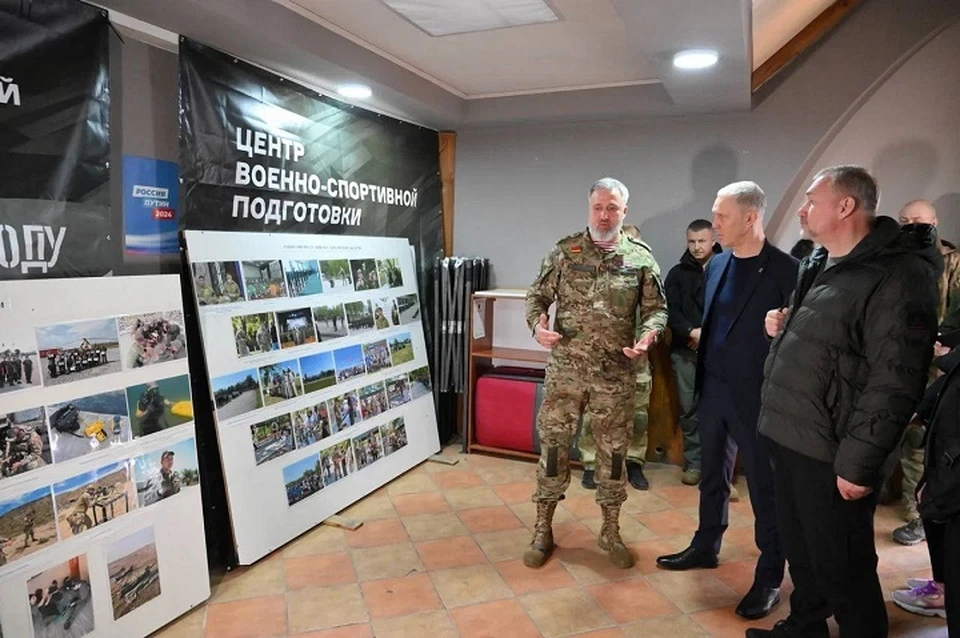 В Херсонской области прошел год с открытия филиала центра "Воин". ФОТО: тг-канал Владимира Сальдо