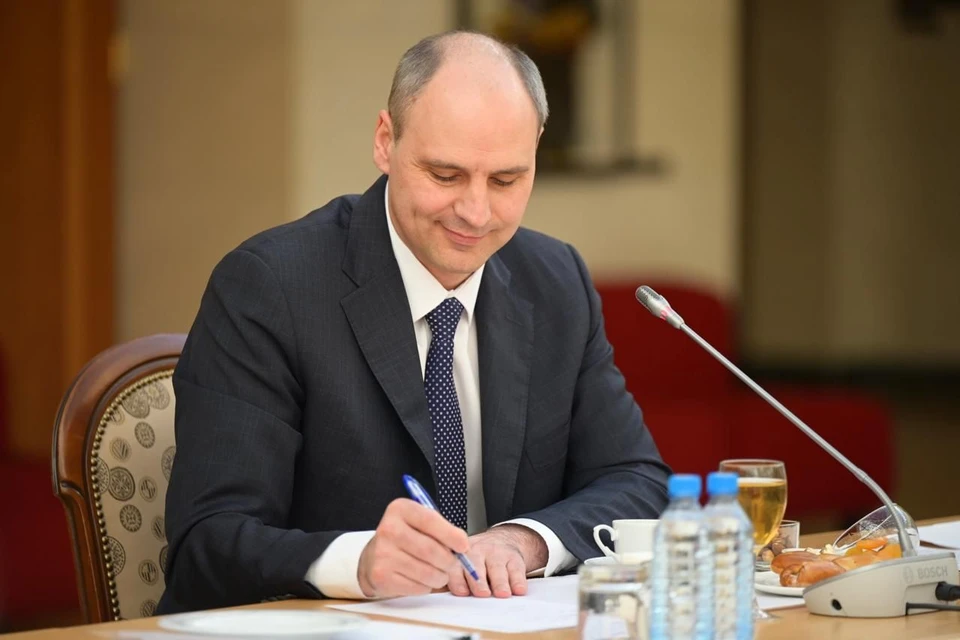 Денис Паслер ответил на вопросы уральских СМИ Фото: департамент информационной политики Свердловской области