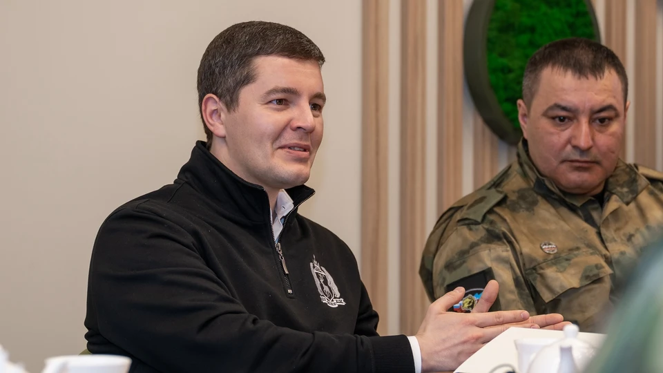 Глава Ямала Дмитрий Артюхов анонсировал очередную меру поддержки участников СВО. Фото: пресс-центр Правительства ЯНАО