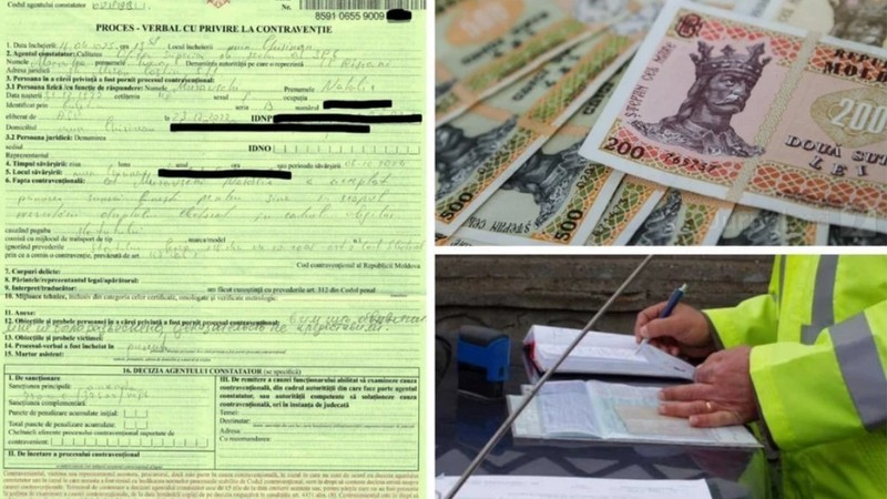 Мать четверых детей оштрафовали на 37 тысяч леев. Коллаж КП