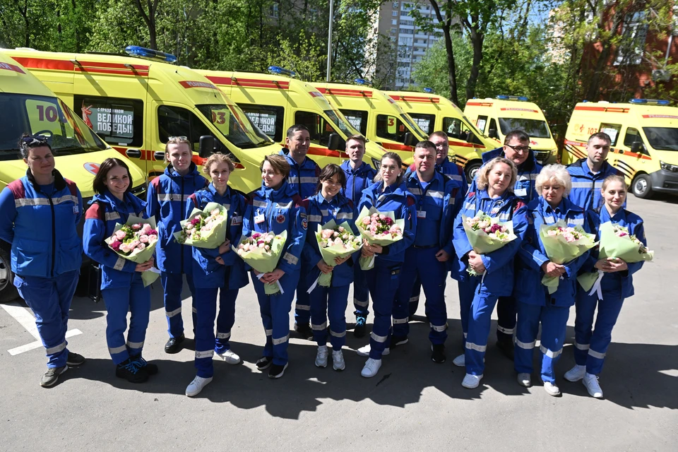 Первые 80 автомобилей с современным медицинским оборудованием к 1 мая поступят в автопарк Московской станции скорой и неотложной медицинской помощи им. А.С.Пучкова.