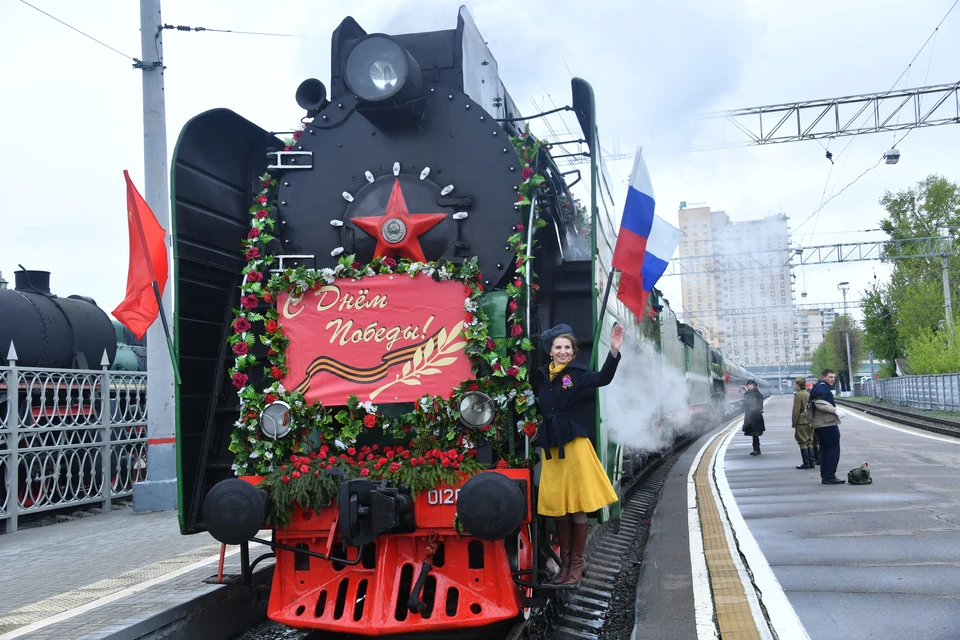 «Лебедянка» привезет в Ульяновск 2 мая ретропоезд «Паровоз Победы»