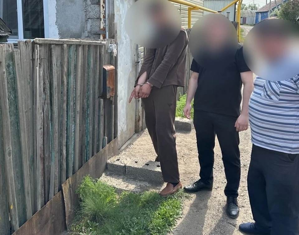 Оренбуржца задержали с поличным