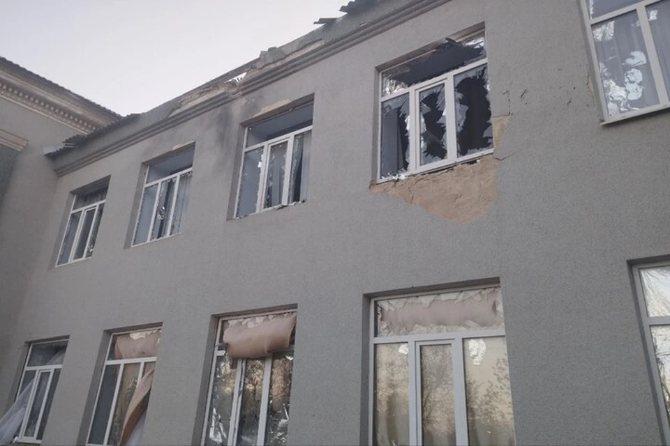 В Каховском округе за неделю горели квартира в многоэтажном доме, закрытая школа и сухая трава. Фото: администрация Каховского округа