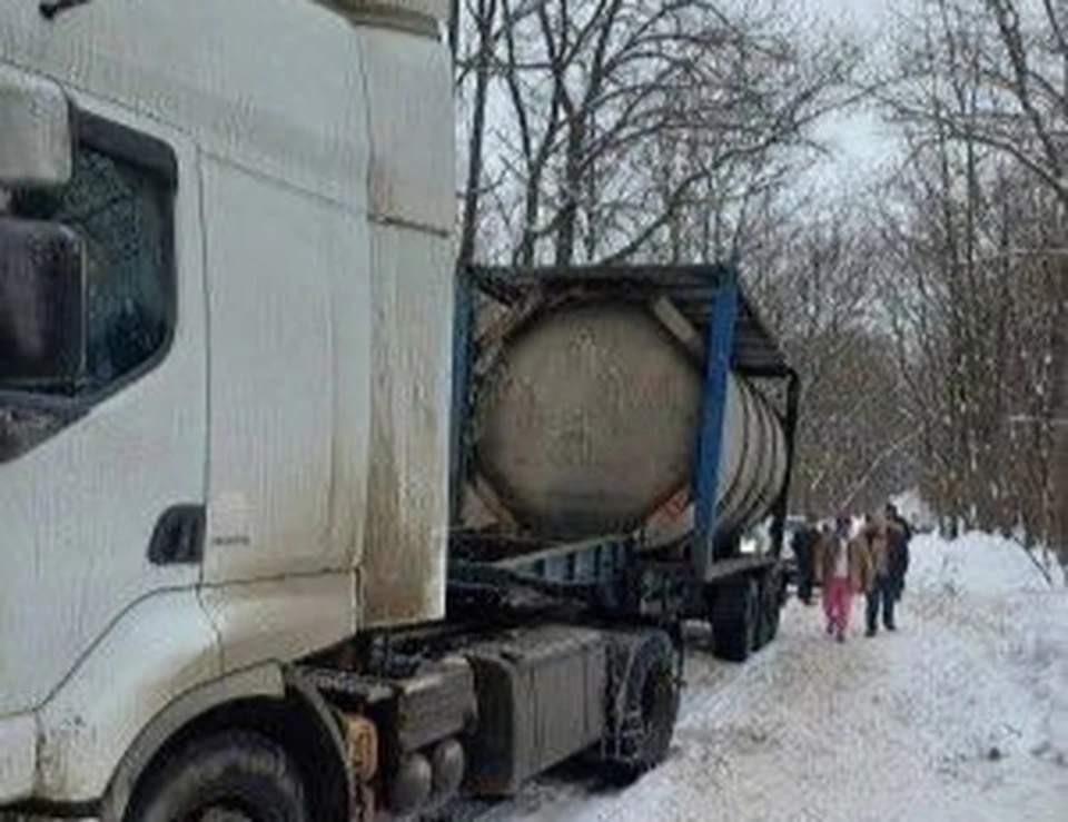 Водитель большегруза оплатил штраф. Фото: минприроды региона