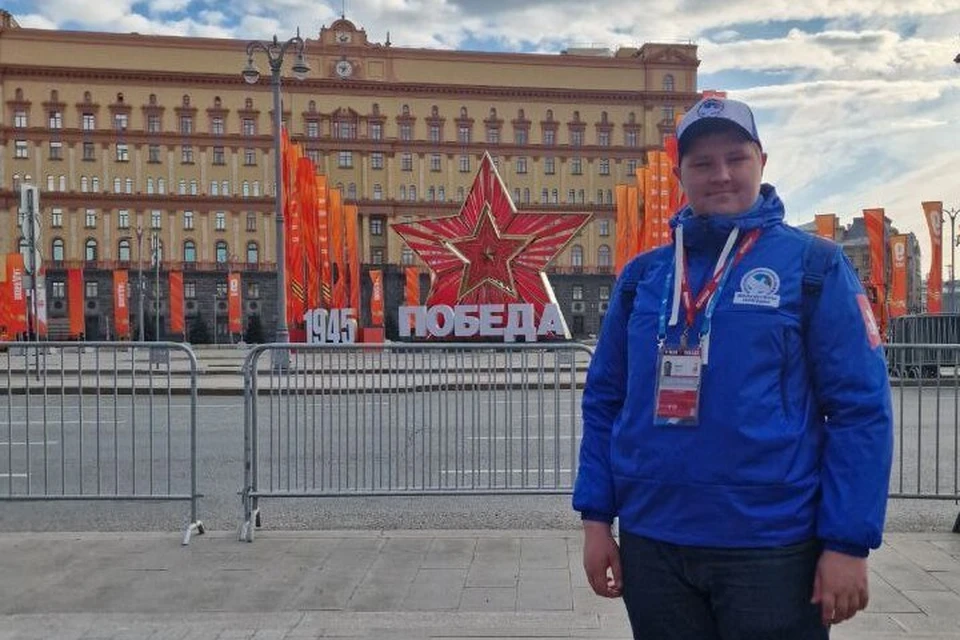 Херсонский волонтер Никита Хабаров станет участником Парада Победа в Москве. Фото: министерство молодежной политики Херсонской области