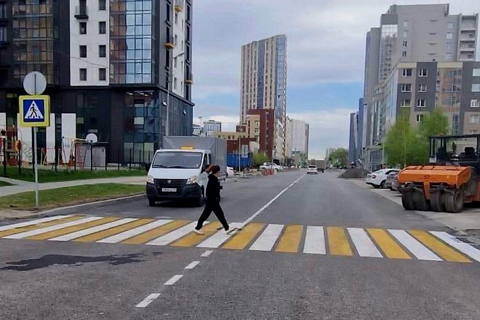 В Новосибирске возобновили движение по улице Семьи Шамшиных. Фото: мэрия Новосибирска