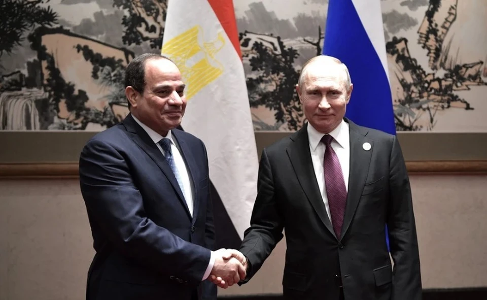 Владимир Путин начал переговоры с президентом Египта ас-Сиси в Кремле