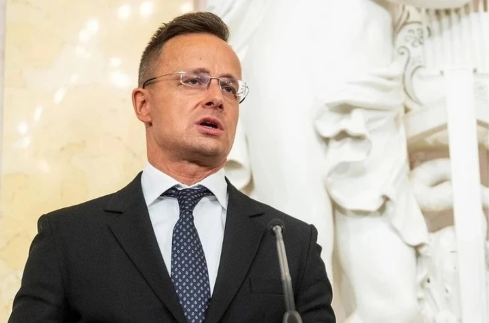Министр иностранных дел Венгрии Петер Сийярто.
