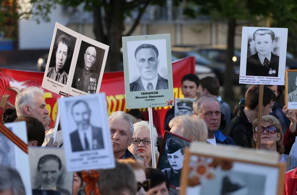 Прошедшая в Мадриде акция «Бессмертный полк» стала самой масштабной в Европе
