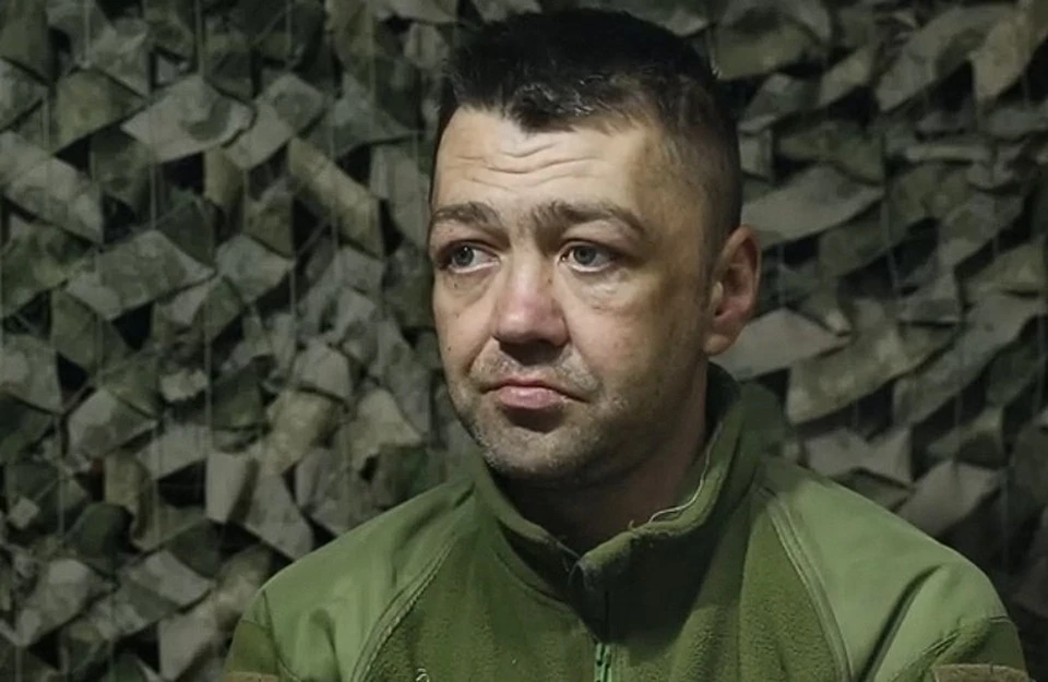Пленный военнослужащий ВСУ Юрий Татаренко
