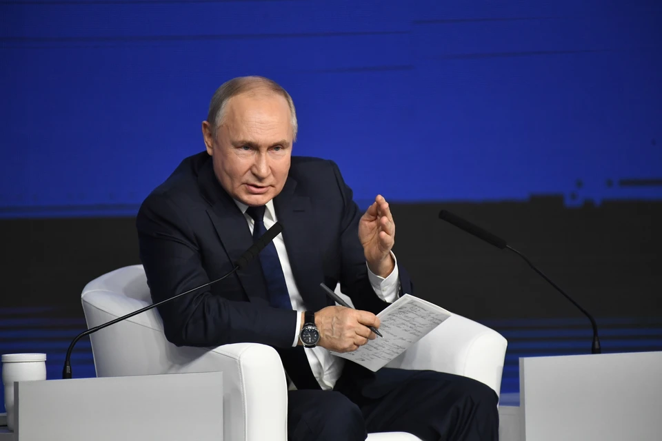 Путин: крупнейшие экономики мира впадают в рецессию в надежде навредить РФ