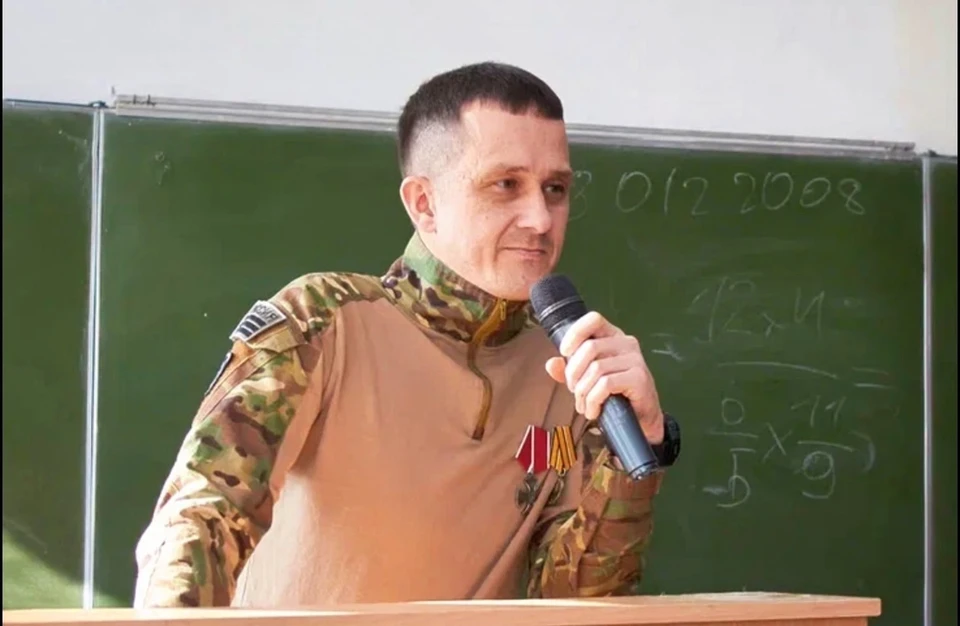 Джамал Машаралиев является ветераном СВО, участником региональной программы «Школа героев», куратором главы Сызрани. Фото: проект «Путь героя. Сызрань»