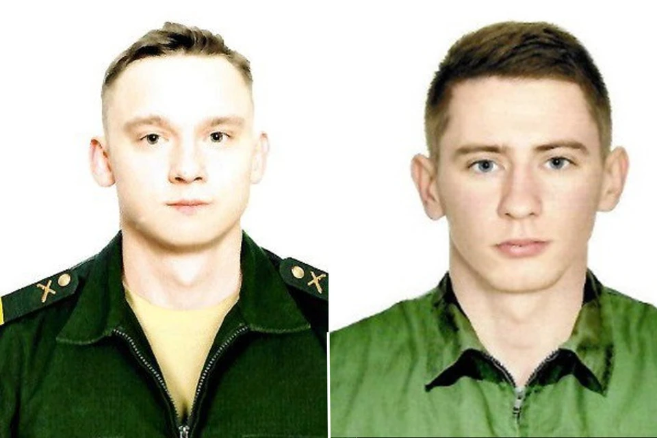 Ефрейтор Александр Пашков и Рядовой Никита Зеленин
