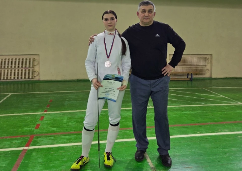 Калужанка выиграла «серебро» на первенстве Центрального федерального округа по фехтованию.