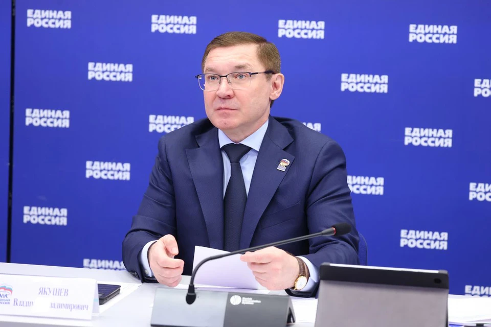 Секретарь Генсовета «Единой России» Владимир Якушев рассказал, сколько школ и детских садов построят и отремонтируют в этом году. Фото: ER.RU.