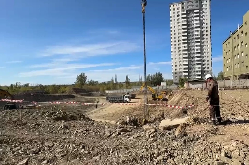 В Республике выданы 34 разрешения на строительство общей площадью 359,2 тысячи квадратных метров. Фото: ТГ/Пушилин