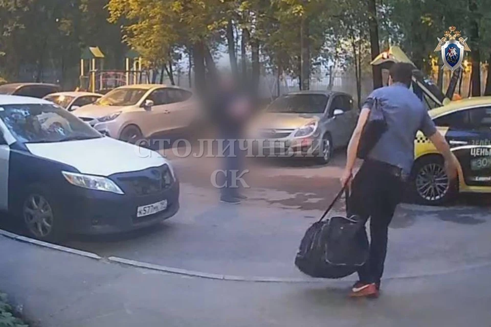 Подозреваемый попал на камеры видеонаблюдения