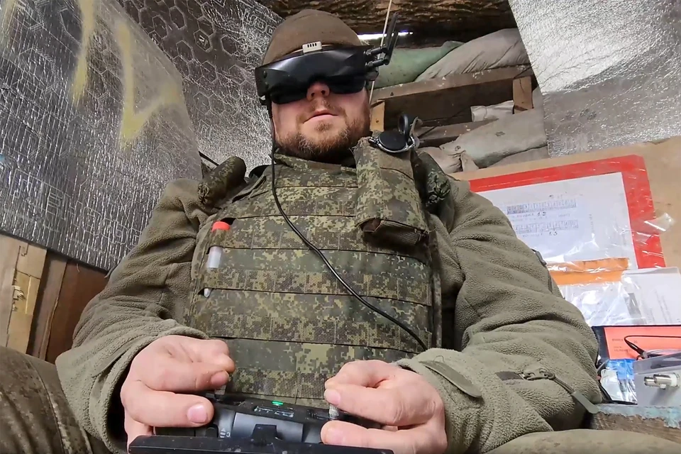 Боевая работа расчетов ФПВ дронов
