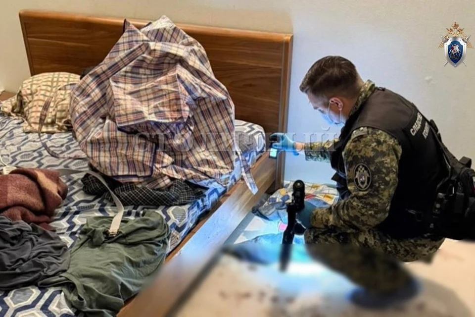 Кадры с места преступления