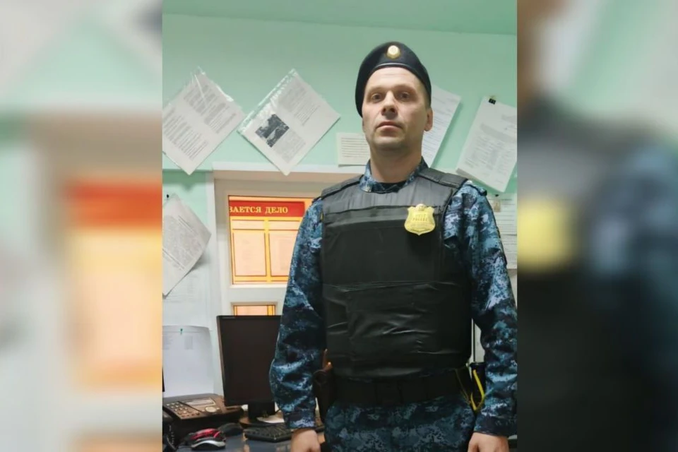 Судебный пристав помог эвакуироваться двум девушкам и маленьким детям, а затем погасил пожар Фото: ГУФССП России по Свердловской области