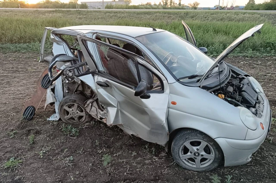 Девочка находилась на заднем пассажирском сидении в автокресле Фото: пресс-служба Госавтоинспекции Кубани