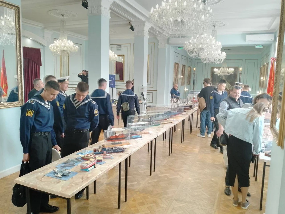 На выставке показали работы бердянских судомоделистов. Фото - тг-канал запорожского минспорта