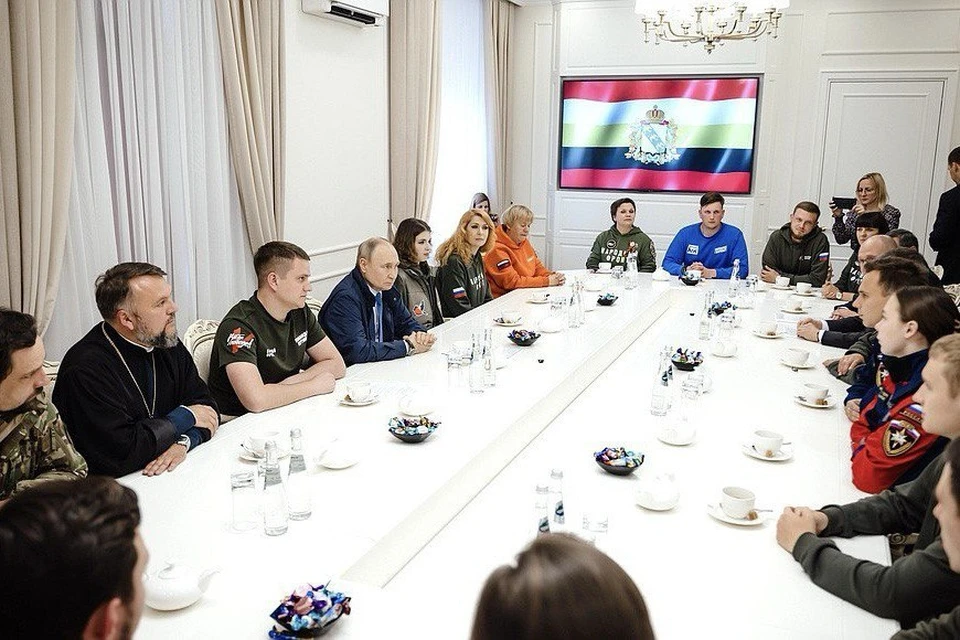 Путин заявил, что Россия стала единой командой. Фото: сайт Президента РФ